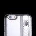 iPhone 4 4s - Cigarette Ligher Hard Protective Phone Cover Case - Silver